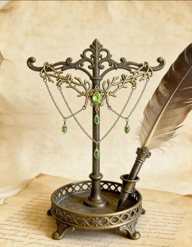 Forest Fairy Magic Elven Branch Choker Collar Necklace