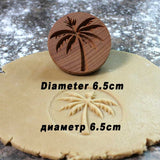 Wooden Cookie Stamp Press Moulds