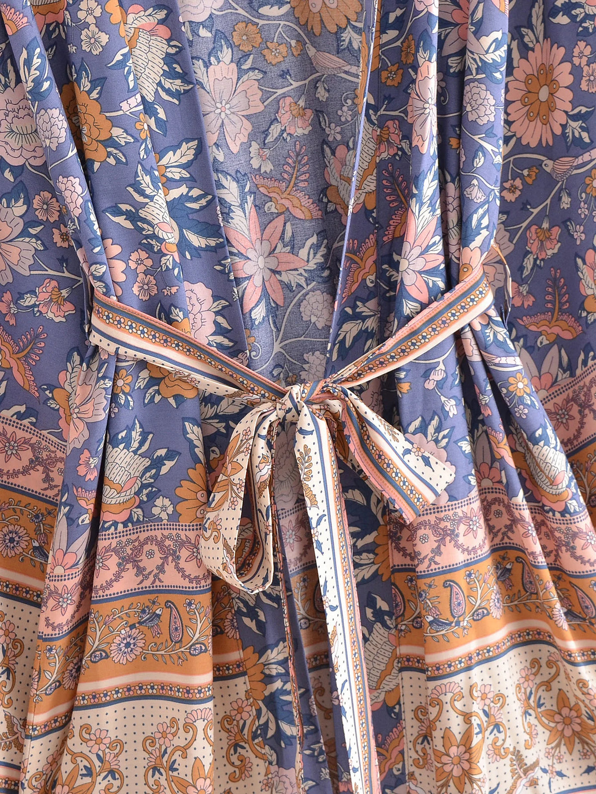 Boho Cover Ups Short Kimono