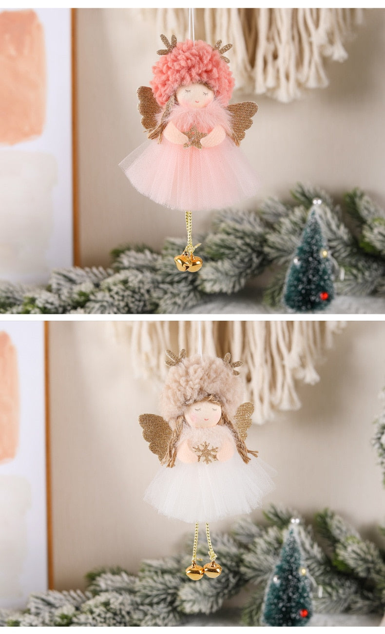 Christmas Angel Dolls Xmas Tree Ornament