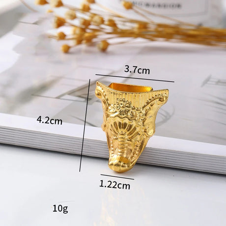 4Pcs Antique Wood Box Feet Leg Corner Protector Jewelry Gift Box Decorative Feet Metal Corner Bracket For Furniture Hardware