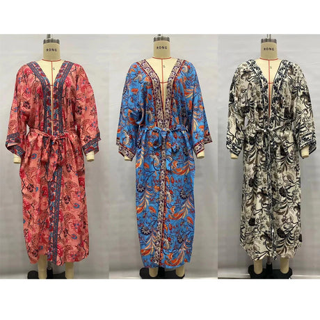 Charmy's Cover-up Long Kimono Robe