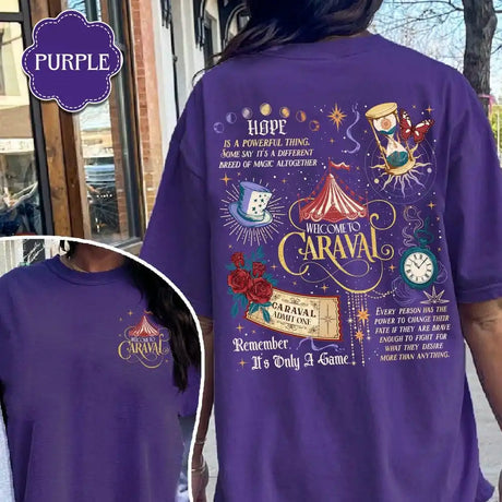 Remember It's Only Game Sweatshirt Caraval Series Bookish Two-sided Pullover Book Fans Jumper
