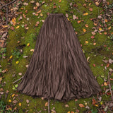 Crush Pleated Long Maxi Skirt Summer 15 Colours