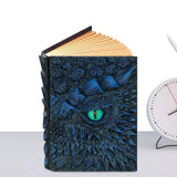 Dragon's Eye Embossed Resin Notebook A5 Journal