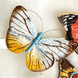 Beginner Butterfly Embroidery Kits With Hoop DIY Brooch Embroidery Kit
