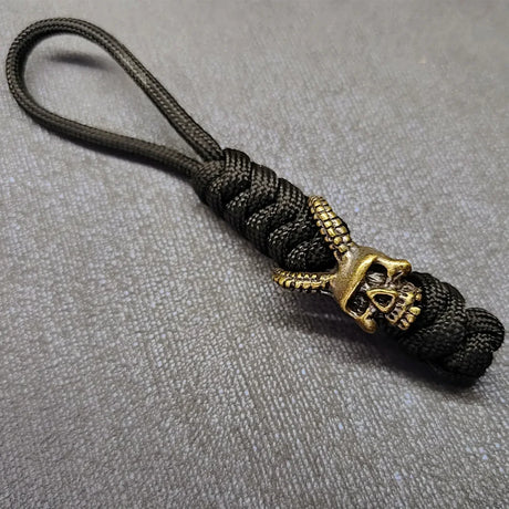 Warriror Helmets Paracord Beads Lanyard Dreadlock Beard Bead