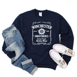 Supernatural Sweatshirt Sam and Dean Winchester Fan Sweater Pullover Jumper