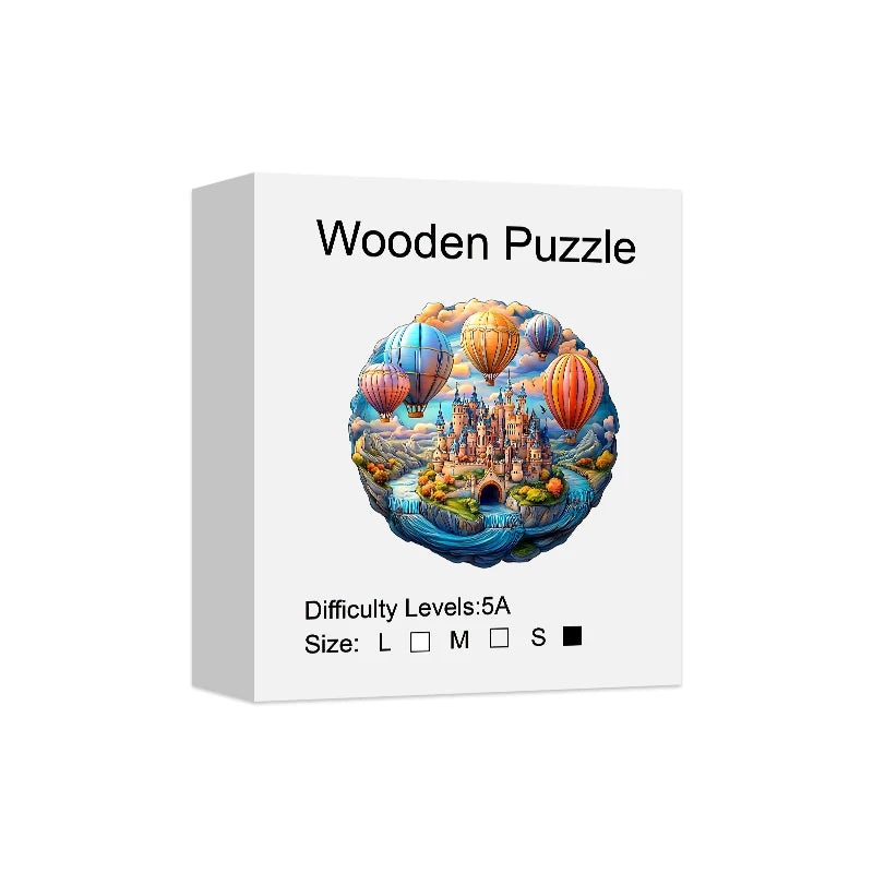 Dream Castle Unique Shape Wooden Jigsaw Puzzles