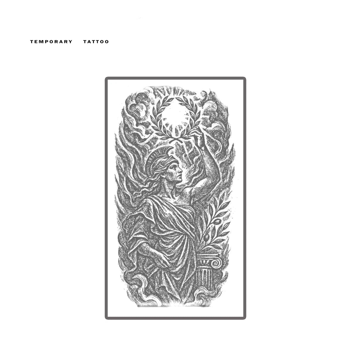 Mythological Temporary Tattoo The glory Totem of the Goddess of Victory