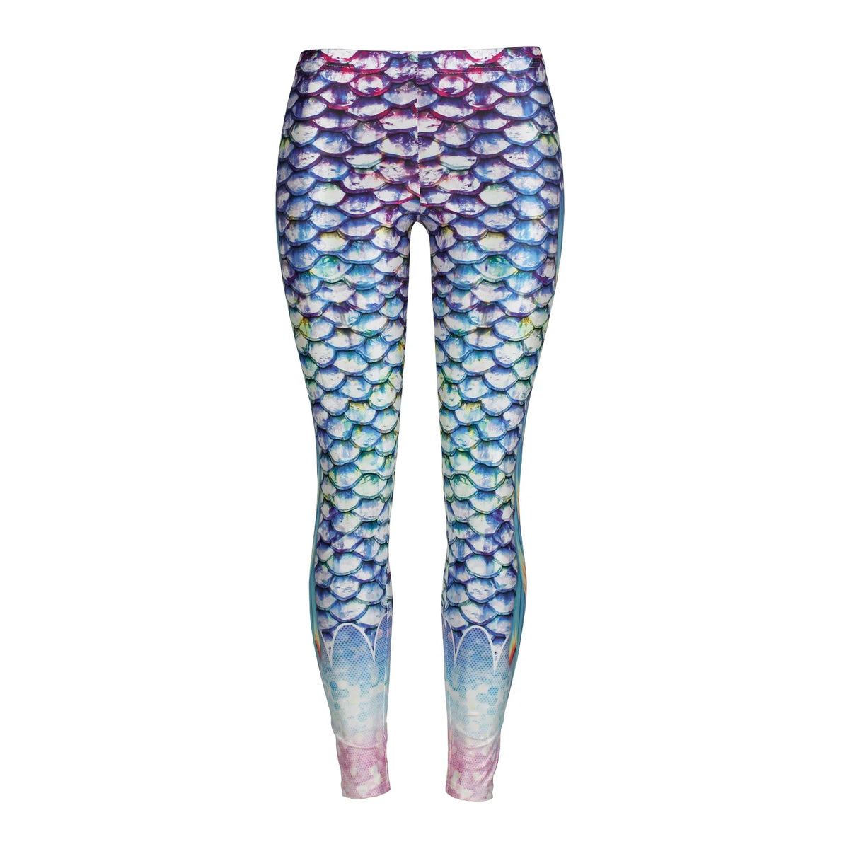 Mermaid Printed Long Sleeve Swimwear Set Surfing Swimsuit Rash Guards and Leggings