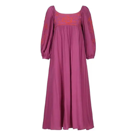 Nerissa's Boho Embroidered Dress