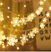 Snowflake Xmas Tree LED String Lights Christmas Decoration