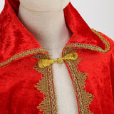 The Boy King Birthday Party King Robe Cape Cloak with Crown Sceptre