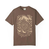 Fox Yin Yang T-Shirt Witchy Forestcore Tee