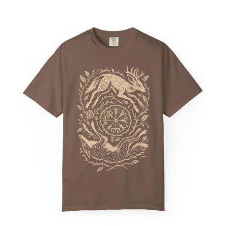Fox Yin Yang T-Shirt Witchy Forestcore Tee