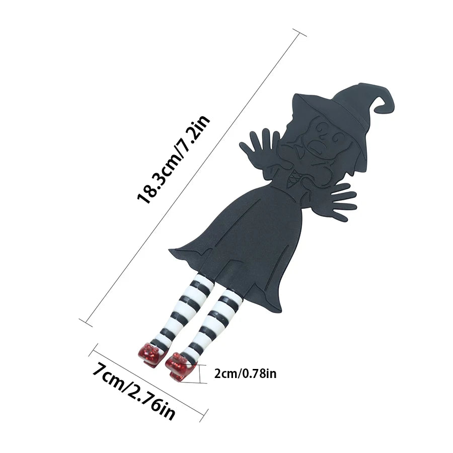 Squished Wicked Witch of the East's Ruby Red Heels Bookmark