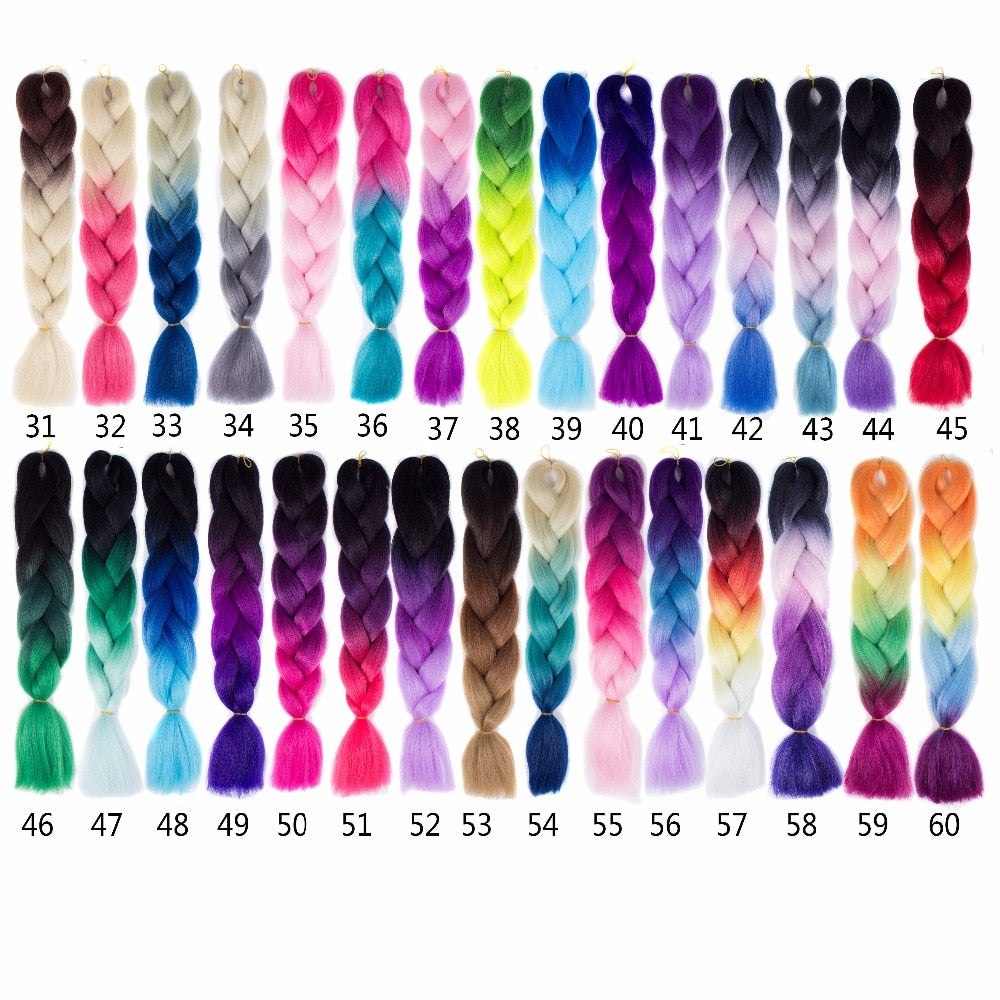 Double Dreadlocks Braids Synthetic Hair Extensions Twist 10 or 20 Strands