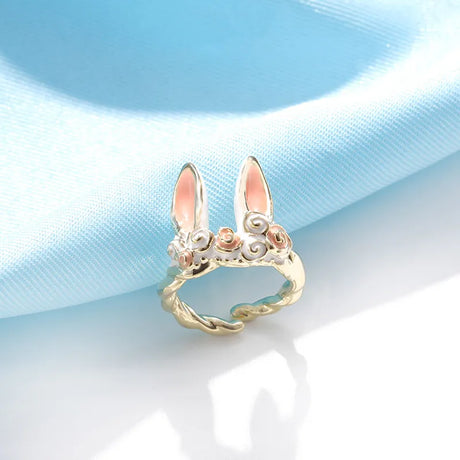 Sweet Rabbit Easter Gift Bunny Ear Ring
