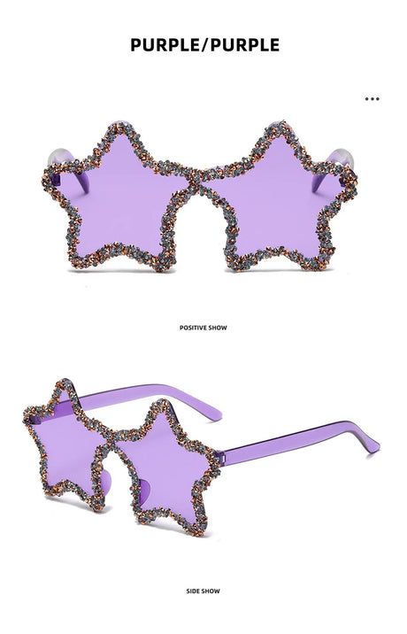 Dead Set Diamond Rock Star Sunglasses