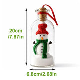 Recordable Christmas Tree Message Bottle Christmas Tree Ornaments Nostalgic Voice Capture