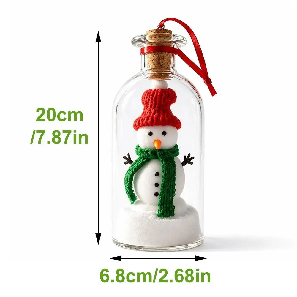 Recordable Christmas Tree Message Bottle Christmas Tree Ornaments Nostalgic Voice Capture