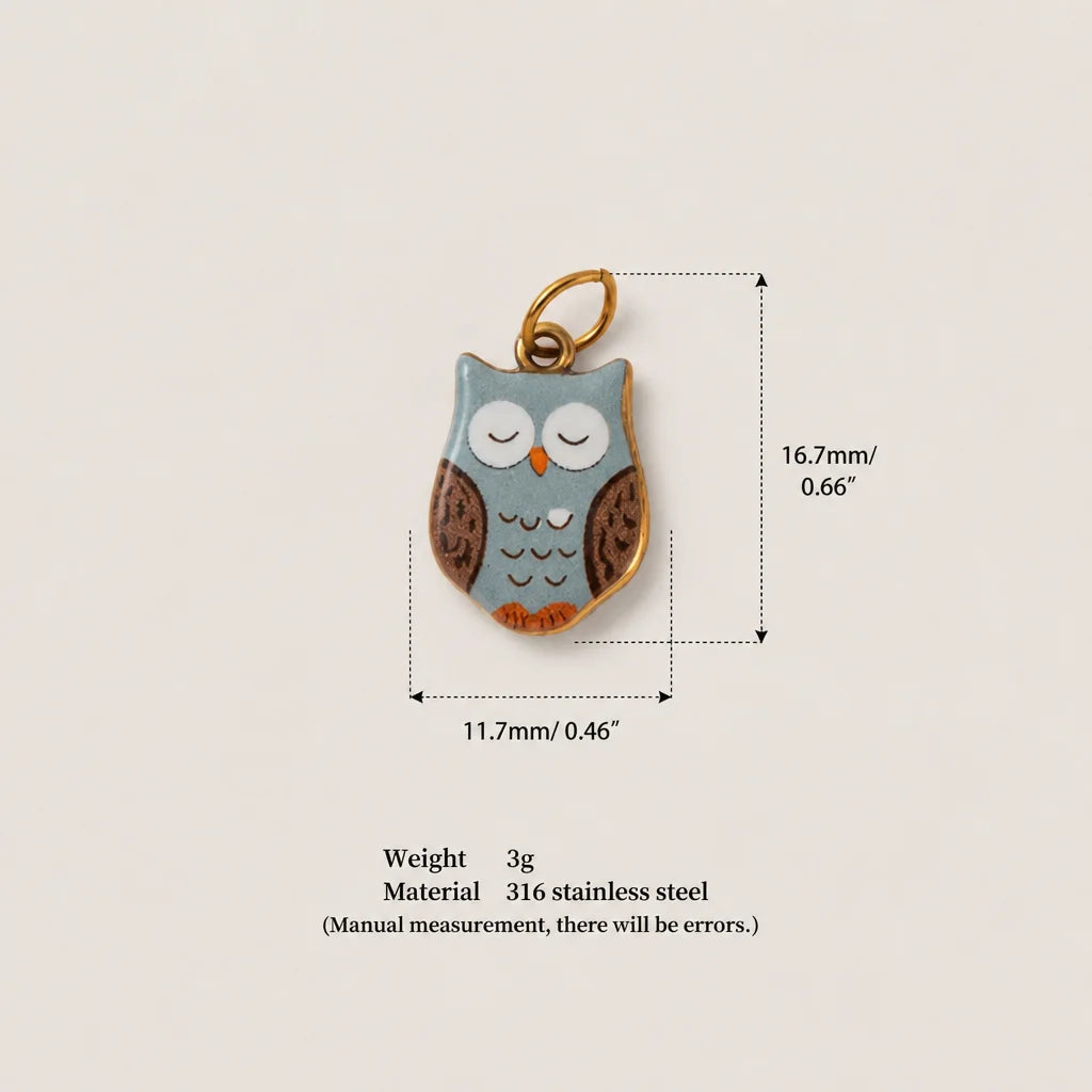 Woodland Cottage Pendant Charms for DIY Jewellery Making