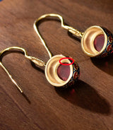 Carmellia's Corundum Enamel Matching Jewellery 925 Sterling Silver Ring, Earrings, Necklace