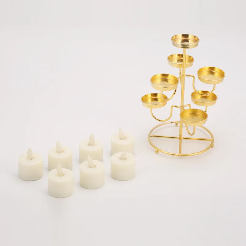 Flameless Moving Wick LED Candles With Remote Control