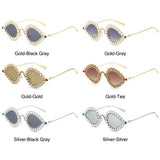 Golden Cat Eye Sunglasses UV400