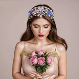 The Fae Queen Tiara Pearl Headband