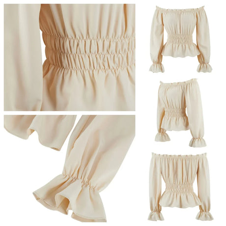 Peasant Blouses Steampunk Renaissance Medieval Shirts