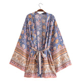 Boho Cover Ups Short Kimono