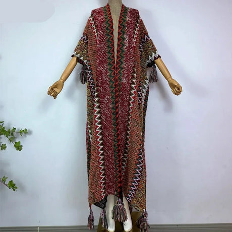 Huggelicious Tassel Knitted Long Cardigans 30 Colours