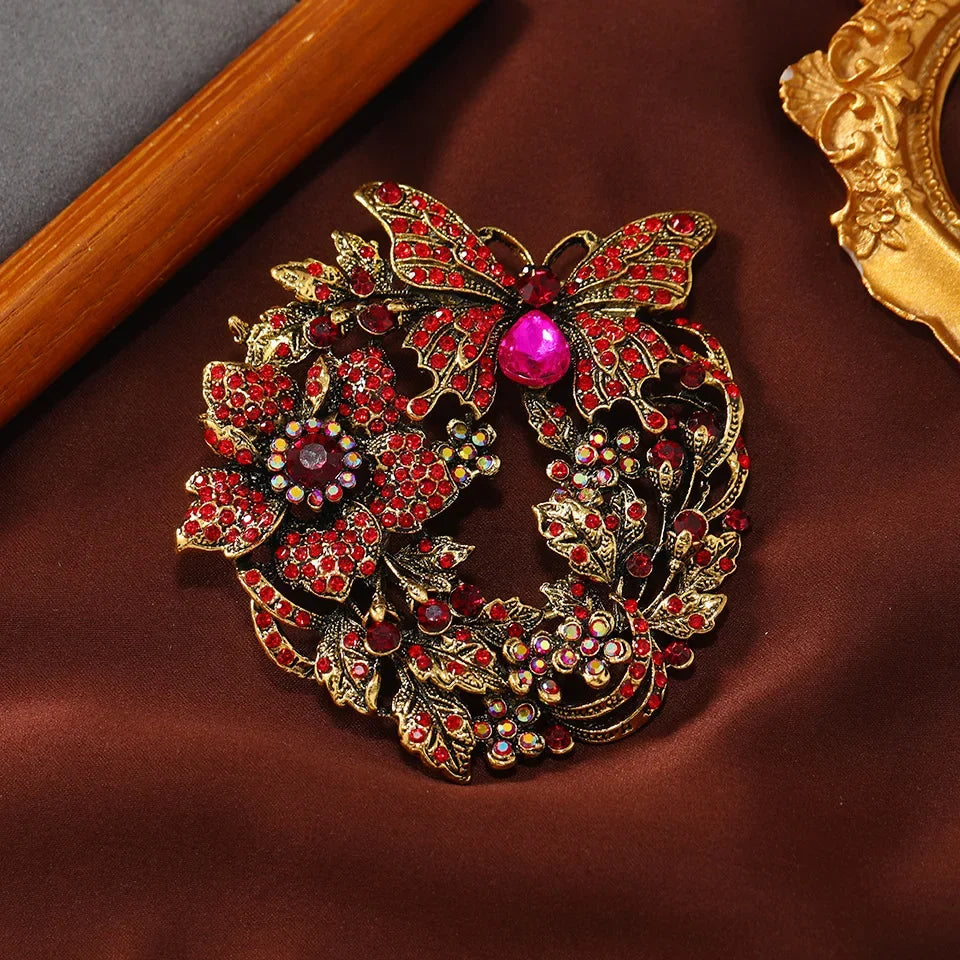 Butterfly Bouquet Brooches