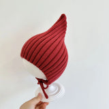 Autumn Baby Knitted Elf Hat Children's Winter Hat Ear Protection Caps