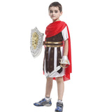 Boys Halloween Cosplay Arabian Indian Prince of Rome Egypt Kids Primitive Pirate Costumes