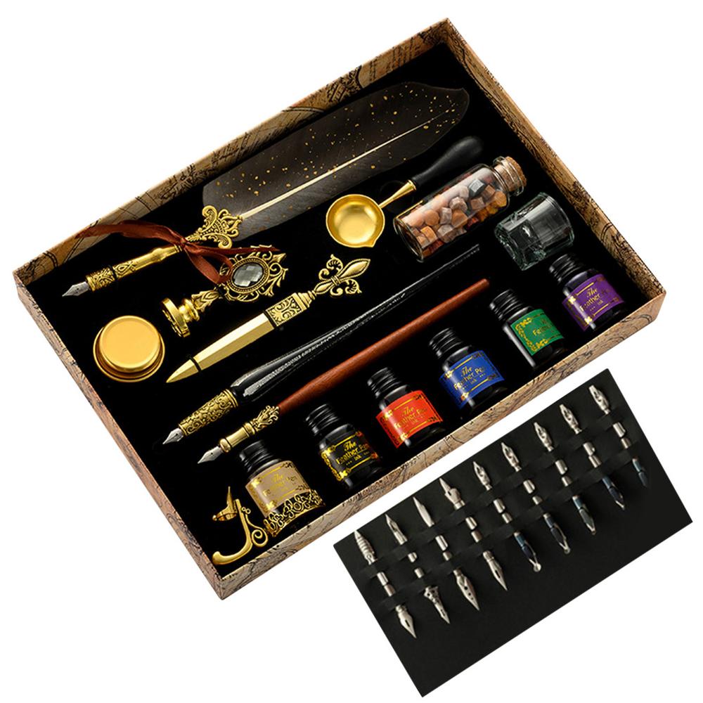 Lord Hifflebottom's Quill Pen Letter Writing Sets