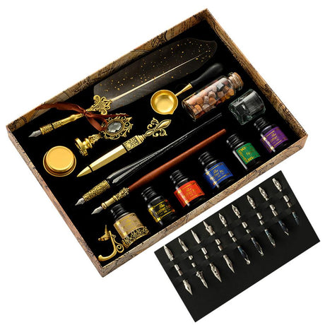 Lord Hifflebottom's Quill Pen Letter Writing Sets