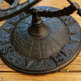 Antique Inspired Cast Iron The Sun And The Star Gauge Home Office Nautical Decor
