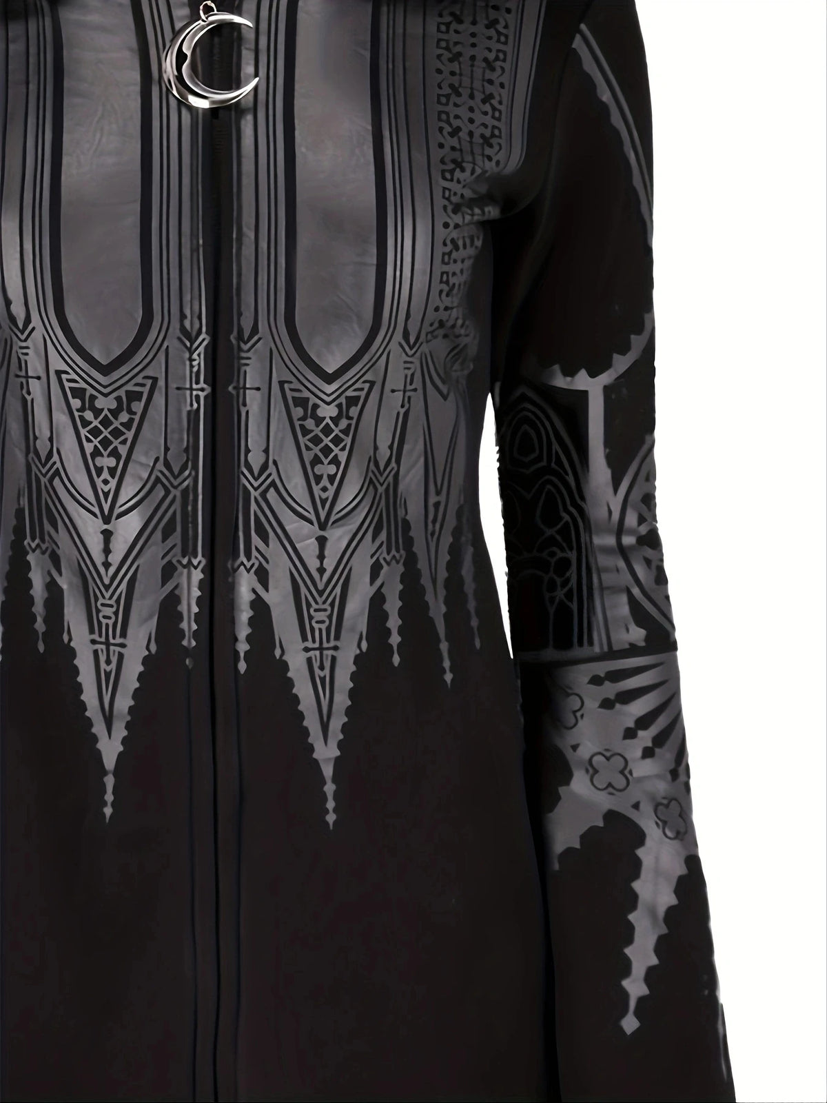 Assassin's Hoodie Asymmetric Sweatshirt with Hood