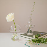Mushroom Glass Vase Plant Hydroponic Terrarium Vase