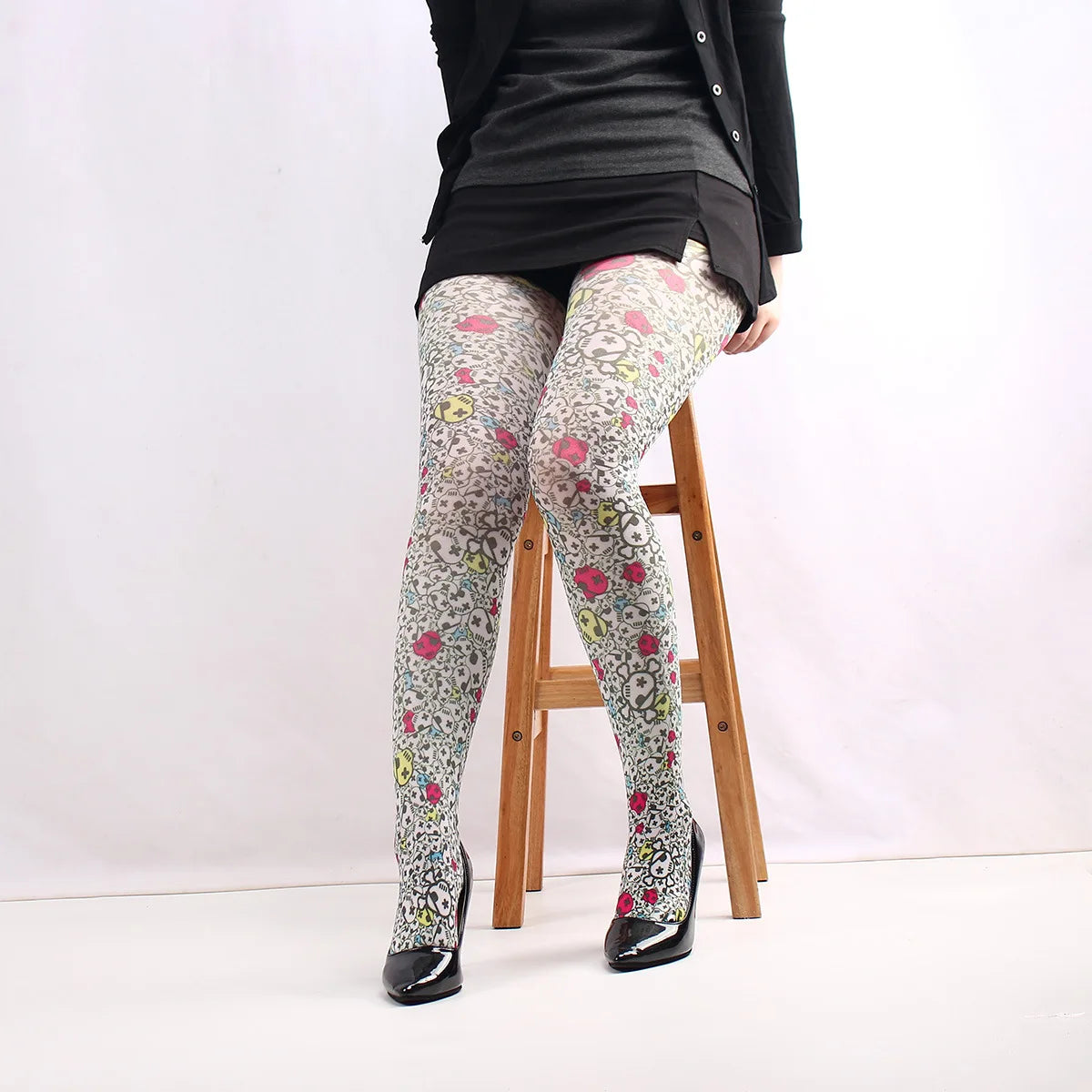 17 Pattern Printed Tights For Women Pantyhose