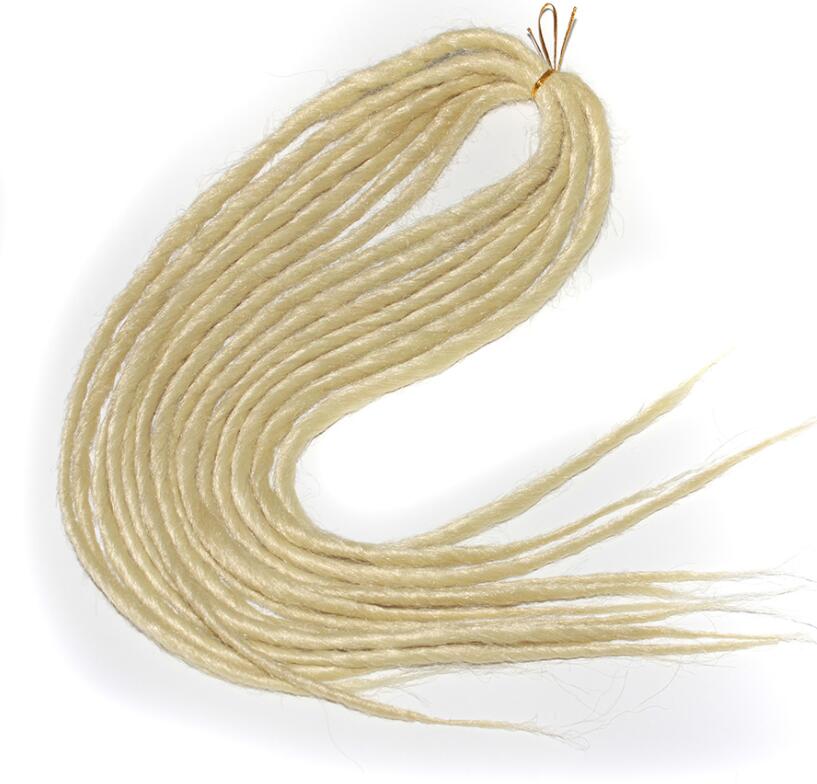Double Dreadlocks Braids Synthetic Hair Extensions Twist 10 or 20 Strands