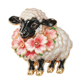 Sheep Brooches 6 Colours