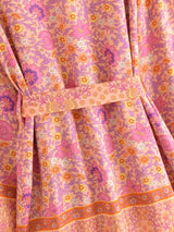 Boho Cover Ups Short Kimono