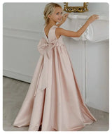 Girls' Evening Dress Children's Birthday Special Occassion Formal Dress Long Gown