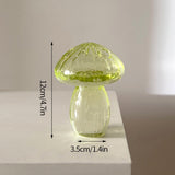 Mushroom Glass Vase Plant Hydroponic Terrarium Vase