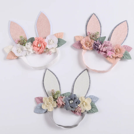 Easter Baby Bunny Headbands Rabbit Ear Newborn Photography Props
