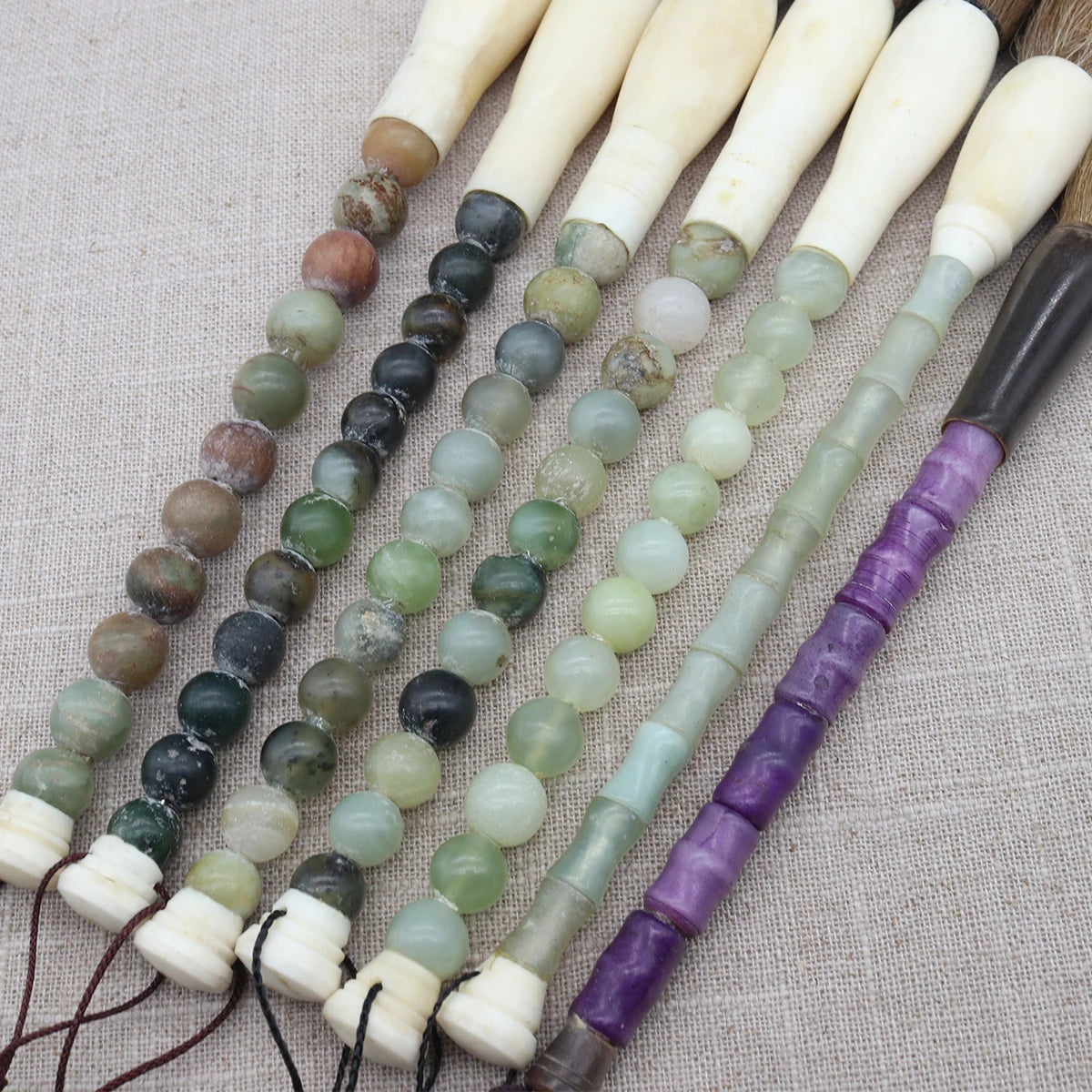 Bead Handle Calligraphy Artist Brush